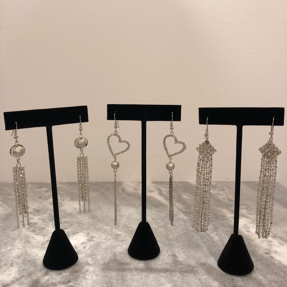 3 Pairs Of Brand New Earrings